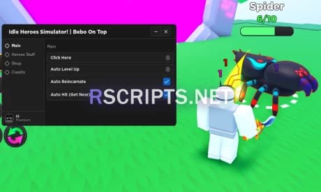 Idle Heroes Simulator Script | Auto Hit, Auto Level Up And More