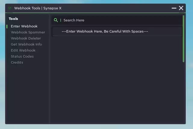 WEBHOOK TOOLS - UNIVERSAL SCRIPT