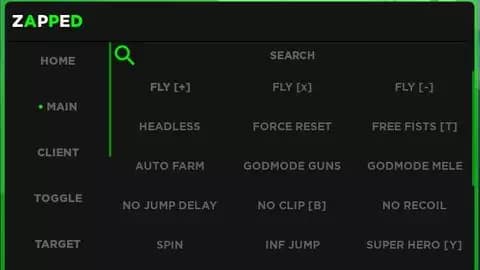ZAPPED V2 GUI | BEST FREE DA HOOD SCRIPT