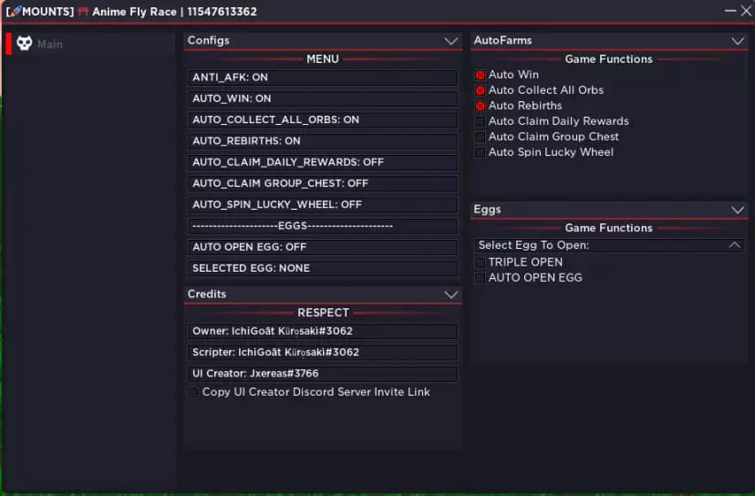 [🚀MOUNTS] ⛩️ Anime Fly Race