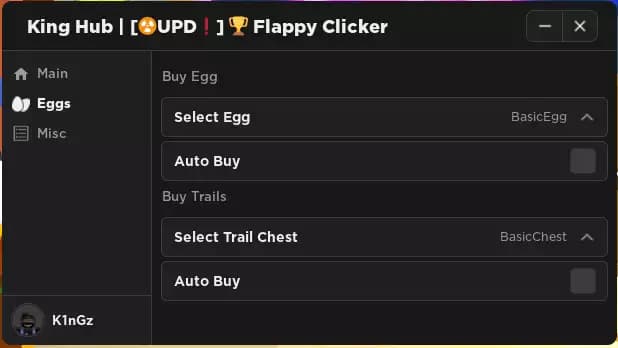 King Hub | Flappy Clicker