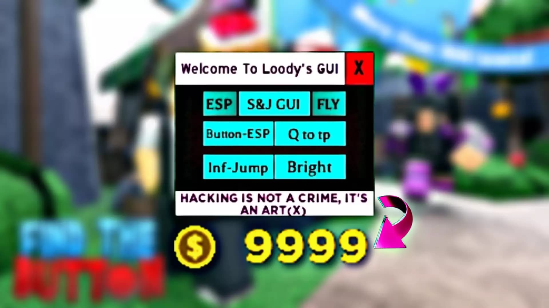 Find The Button OP Script