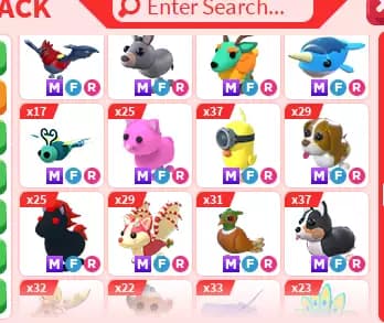 Get all NFR and MFR pets | Adopt Me