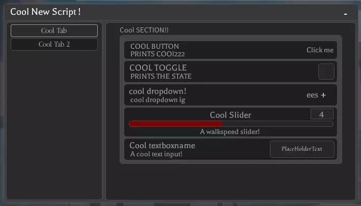 Siku's UI Library (sliders, toggles, dropdowns and more!)