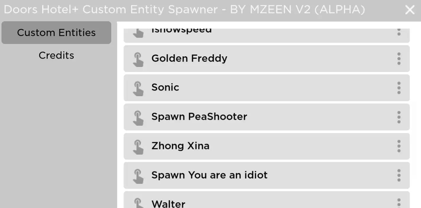 Roblox Doors Custom Entity Spawner V2