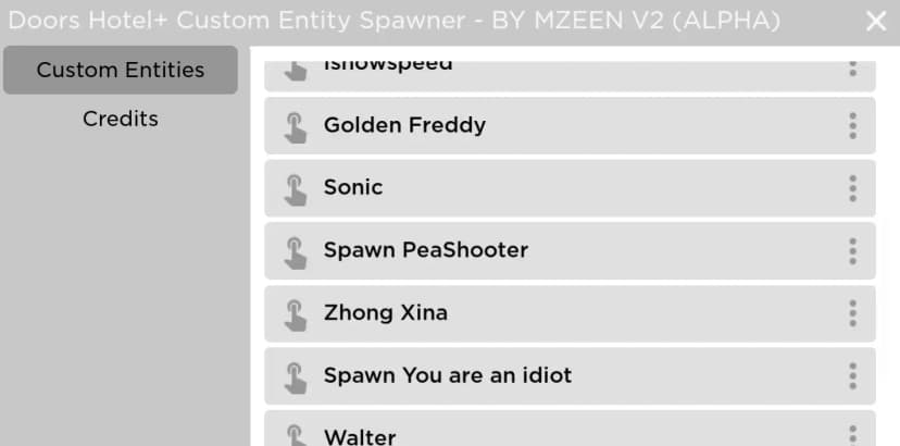 Roblox Doors Custom Entity Spawner V2