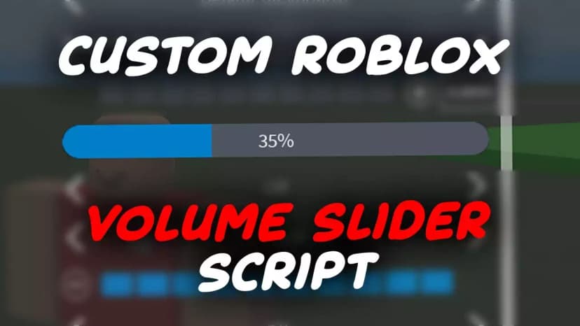 Volume Slider Script