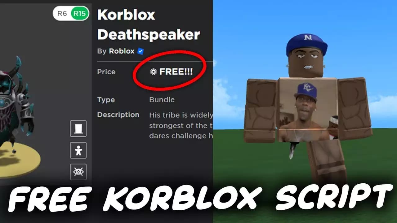 Korblox Leg Script!!