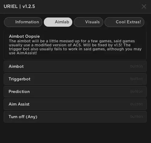 Universal FPS Script || URIEL
