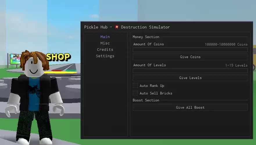 Best Destruction Simulator SCRIPT | Pickle Hub
