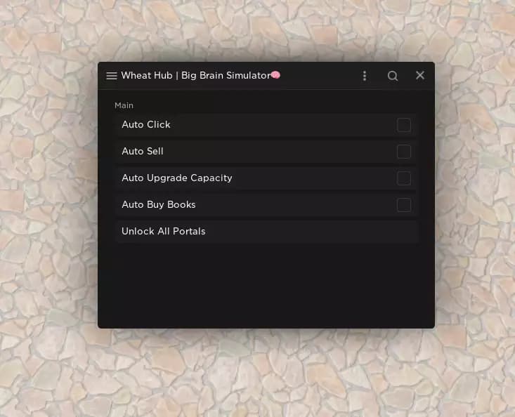 Big Brain Simulator 🧠 | Wheat Hub