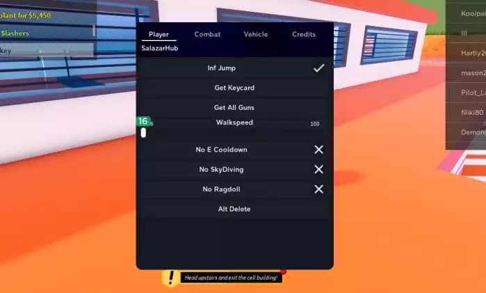 Salazar Hub | Jailbreak