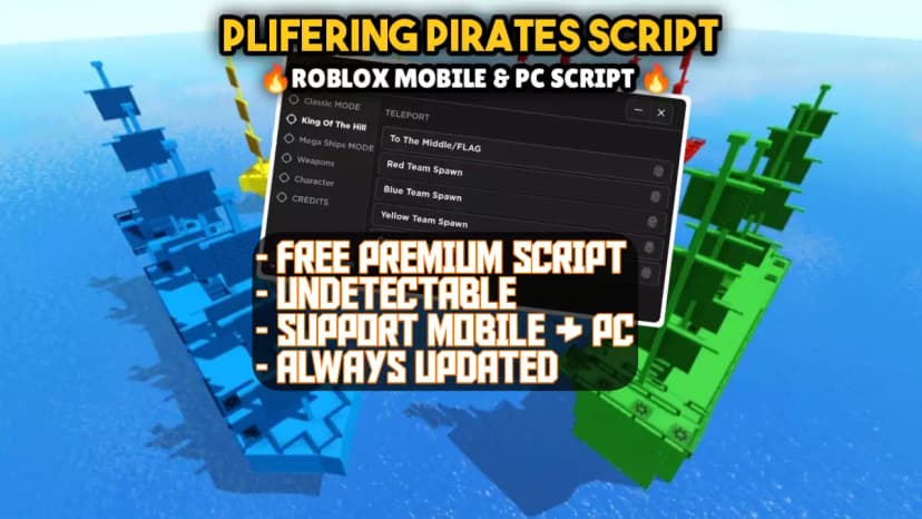 PLIFERING PIRATES OP SCRIPT - Free Premium Script