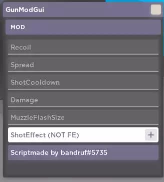 Modify Guns (VERY OP)