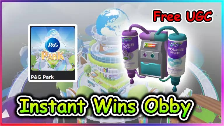 P&G Park Script – Instant Wins Swiffer Obby