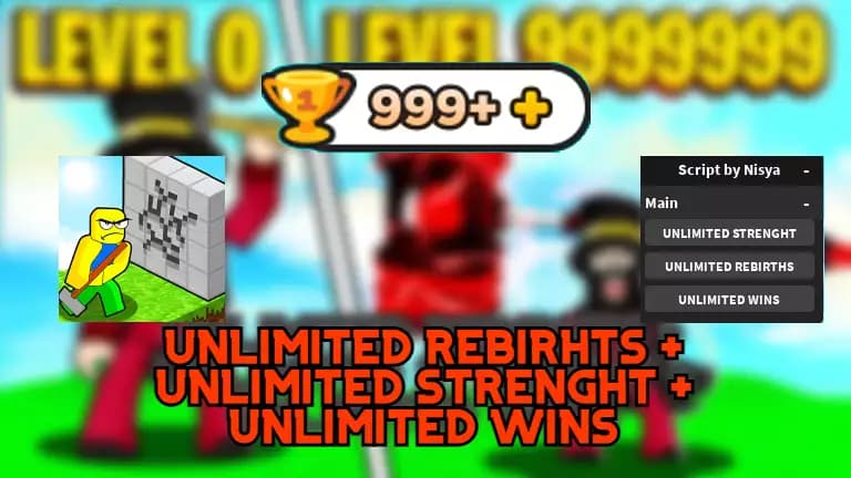 [😱INFINITE WINS + INFINITE REBIRTHS + INFINITES STRENGHTS] Destroying Walls Simulator