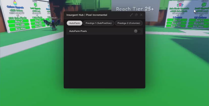 Pixel Incremental - Insurgent Hub V1