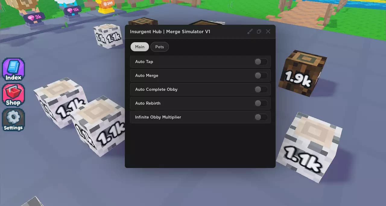 Merge Simulator - Insurgent Hub V1