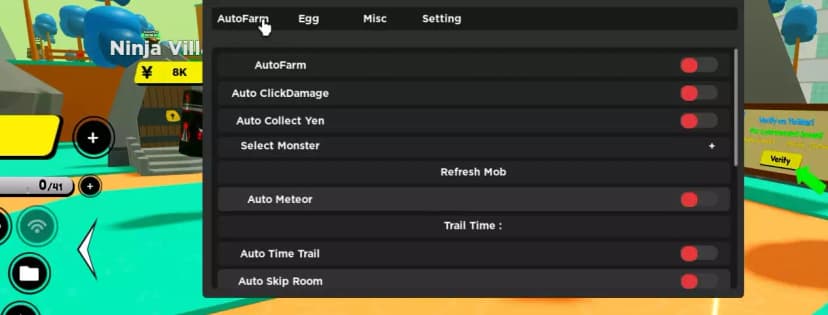Anime Fighters Simulator: Auto Farm, Auto Meteor, Auto Skip Room