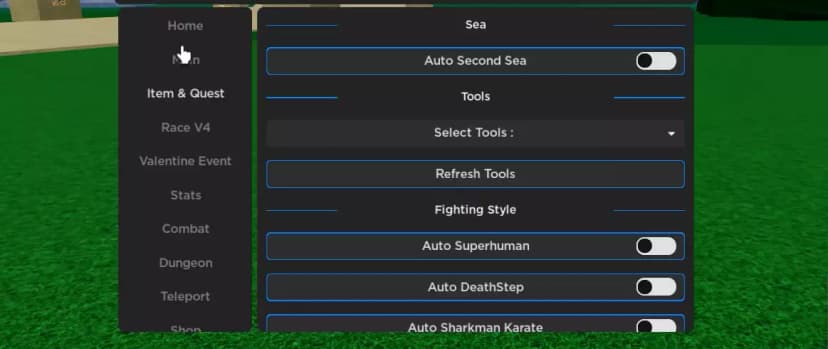 Blox Fruits: Auto Farm Lvl, Teleport, Auto Quest