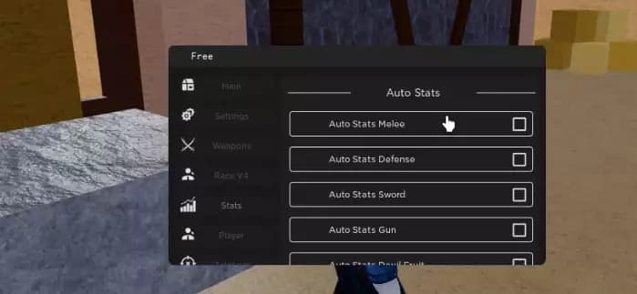 Blox Fruits: Auto Stats, Auto Buy Fruit Sniper & More