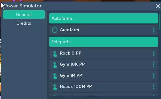 Power Simulator Script