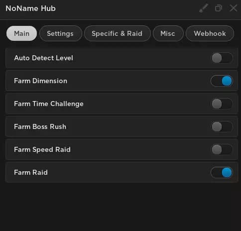 New Best Script For Anime Dimension (NoName Hub)
