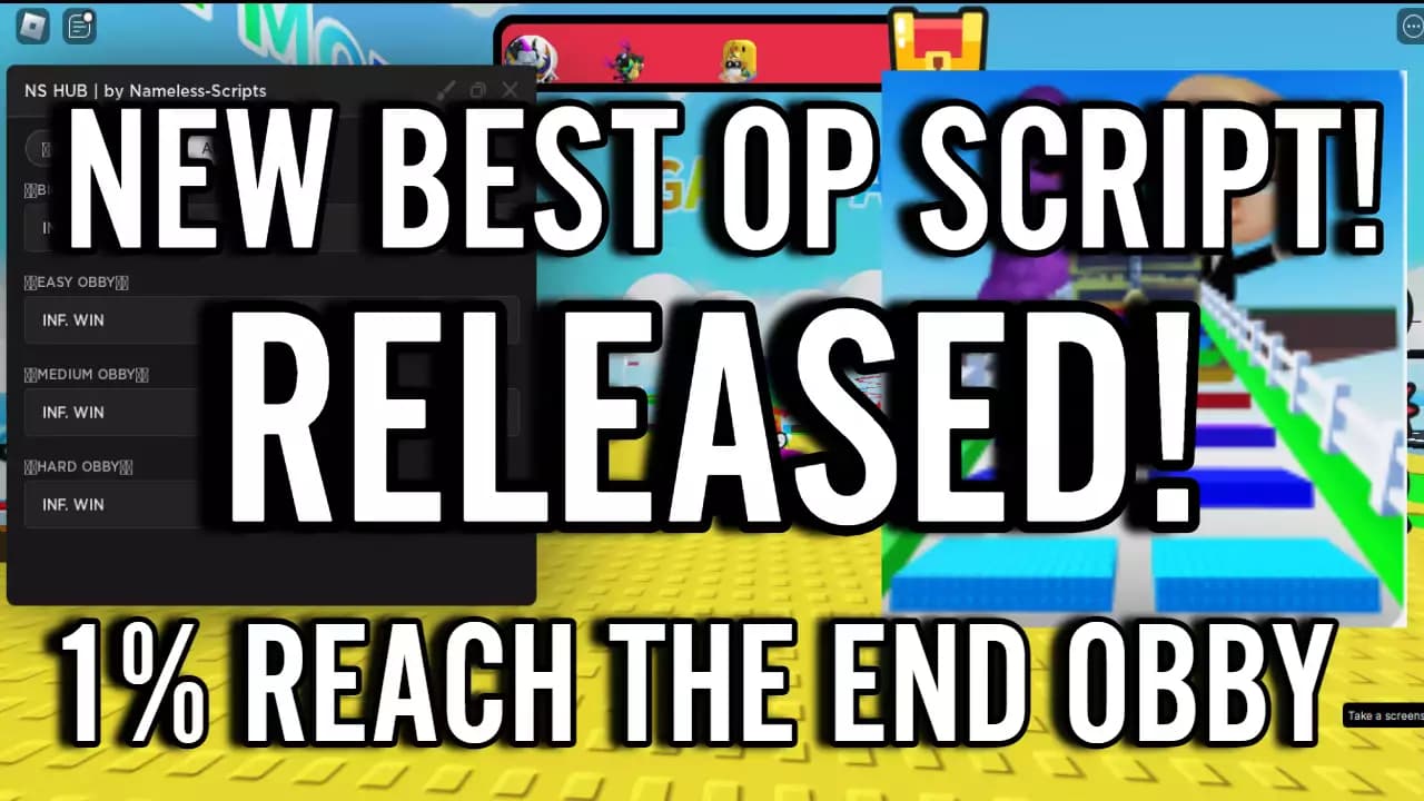 1% REACH THE END OBBY BEST SCRIPT - BEST OP!