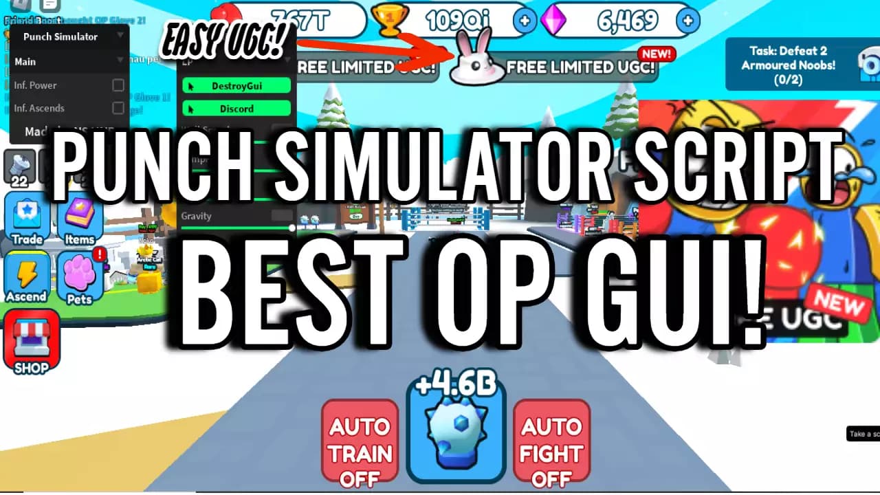 PUNCH SIMULATOR SCRIPT - BEST OP!