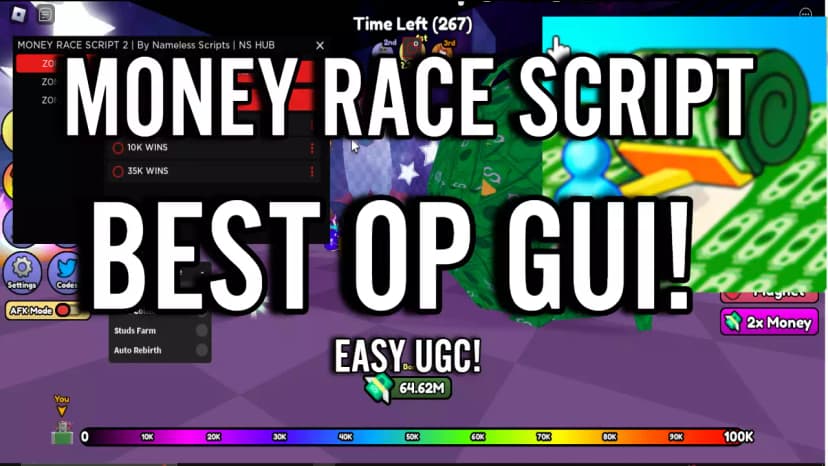 MONEY RACE REVAMP SCRIPT BEST OP!