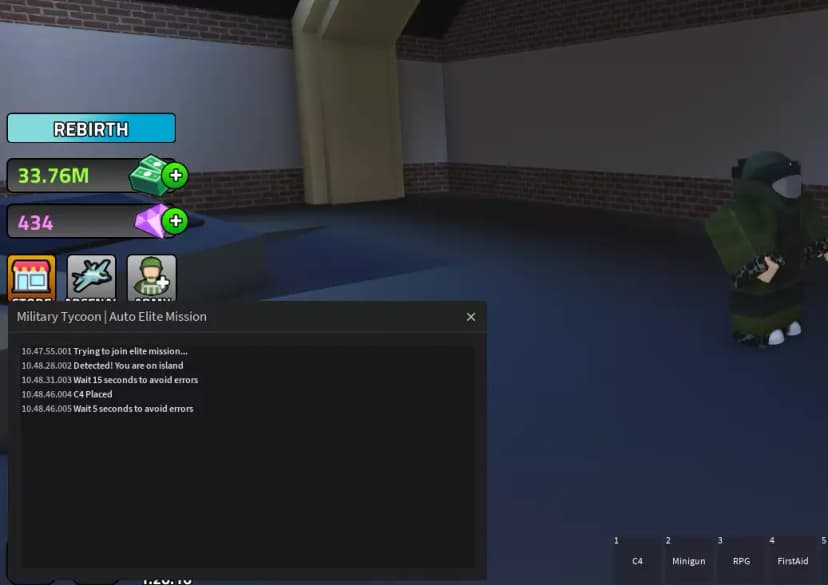 Auto Elite Mission script