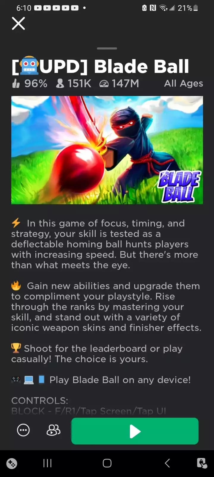 Balde ball best script