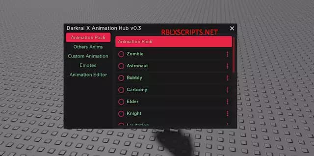 Roblox Script - Darkrai X Animation Hub