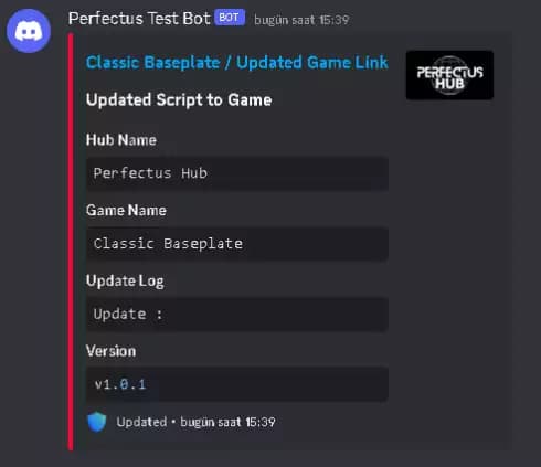 Discord Updater Bot 