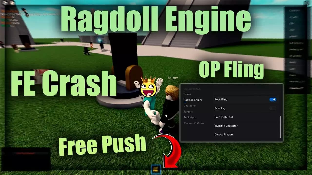 Ragdoll Engine OP FLING THE BEST SCRIPT Push