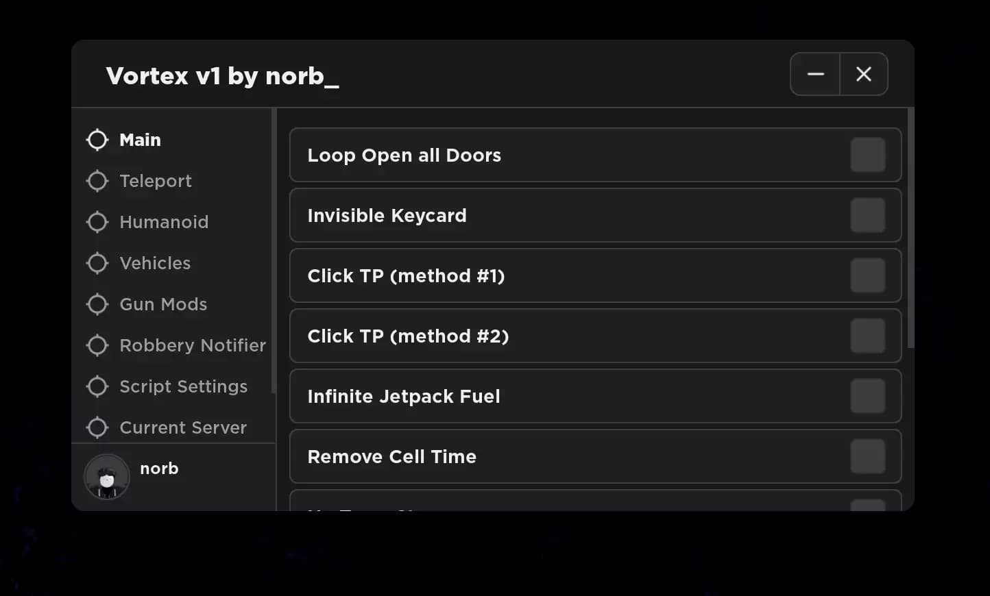 (OP) Vortex v1 - Jailbreak