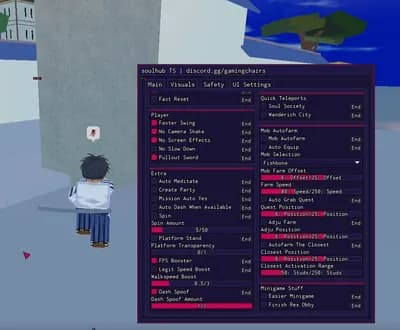 TYPE SOUL SCRIPT (AUTOFARM, ESP, ETC)