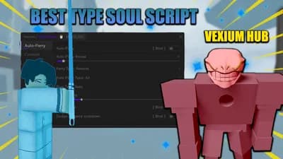Best Type Soul Auto-Parry, Auto-Farm, AND MORE | Vexium Hub 12+ Games Supported