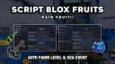 SCRIPT BLOX FRUIT AUTO FARM LEVEL | SEA EVENT | MASTERY FRUIT & GUN | RAIN FRUIT