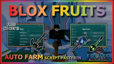 SCRIPT BLOX FRUITS AUTO LEVEL FARM SEA EVENT AND MASTERY FARM