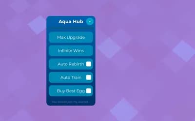 Infinite Wins, Max Upgrade, Buy Best Egg, Auto Rebirth