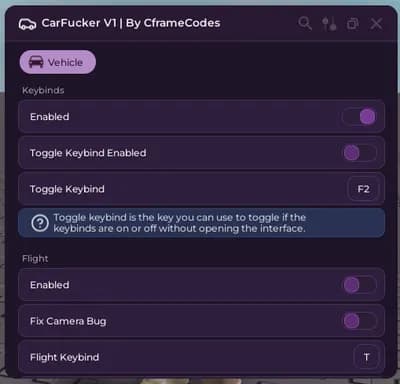 UNIVERSAL Car Script | CarFucker V1