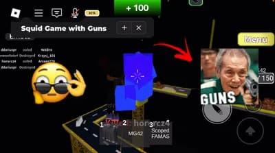 DD_Gun Squid game with guns