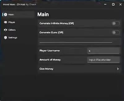 Hood Wars Money Giver