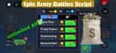 Epic Army Battles Script