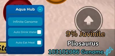 Infinite Genome, Auto Drink Water, Auto Eat Meat [VERY OP!]