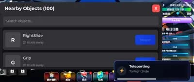 Object Teleport script