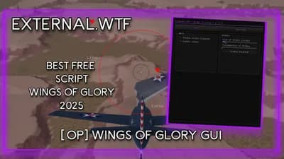 Wings Of Glory GUI Aimbot HitBox Script