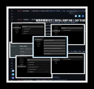 Merlin Menu V2.0 | Useful Script Hub