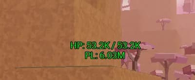 BUDOKAI SCRIPT SELF Power Level & Health Display + ANTIAFK